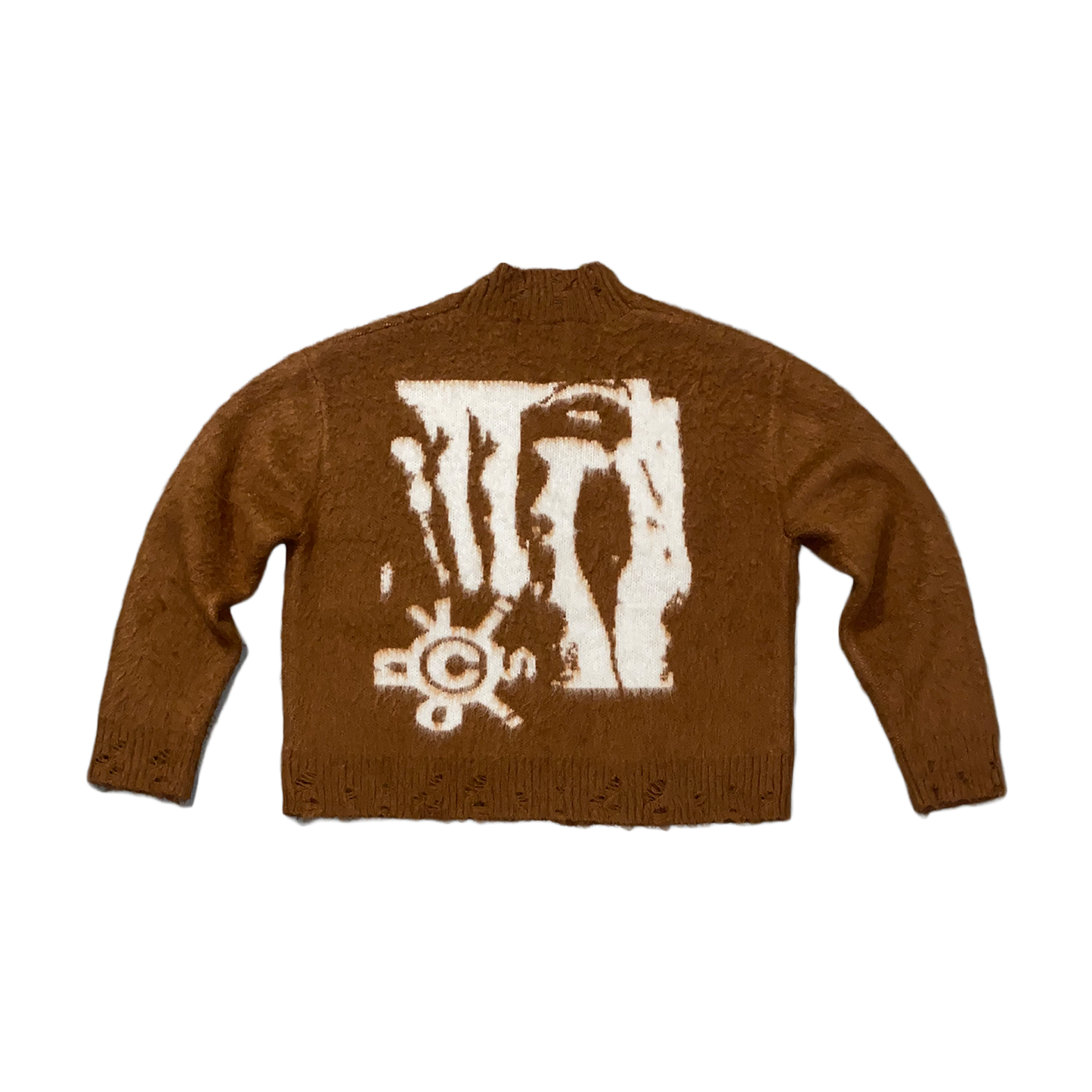 VSN Mohair Cardigan Brown
