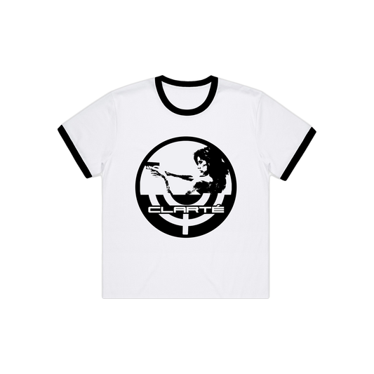 Clear Aim Ringer Tee